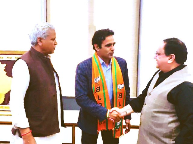 Army veteran, sportsman Major Surendra Poonia joins BJP