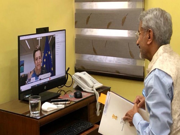Jaishankar, EU's Margrethe Vestager discuss preparation of virtual India-EU summit