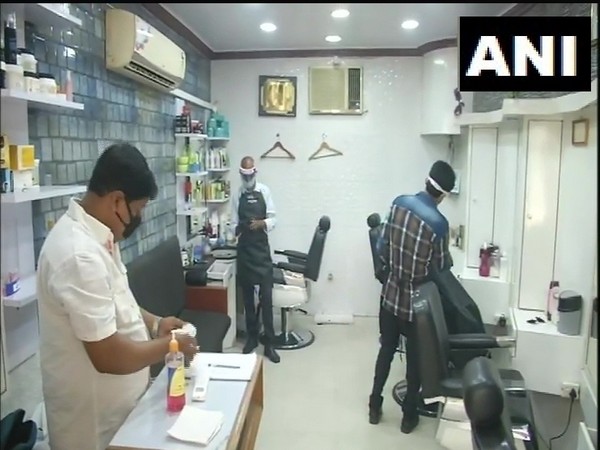Barber shops, salons reopen in Lucknow 