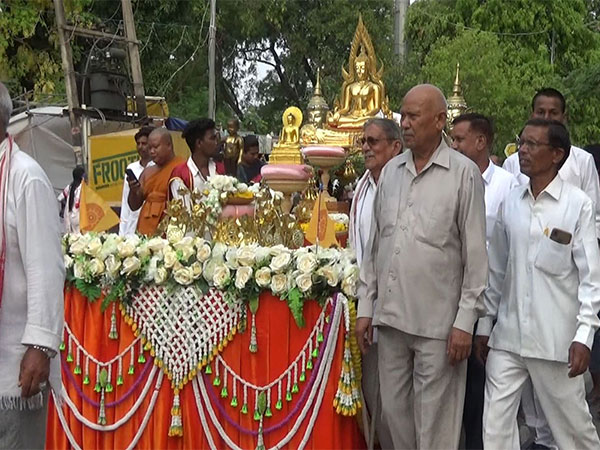 Grand procession held in Bodh Gaya on the occasion of Buddha Purnima.
