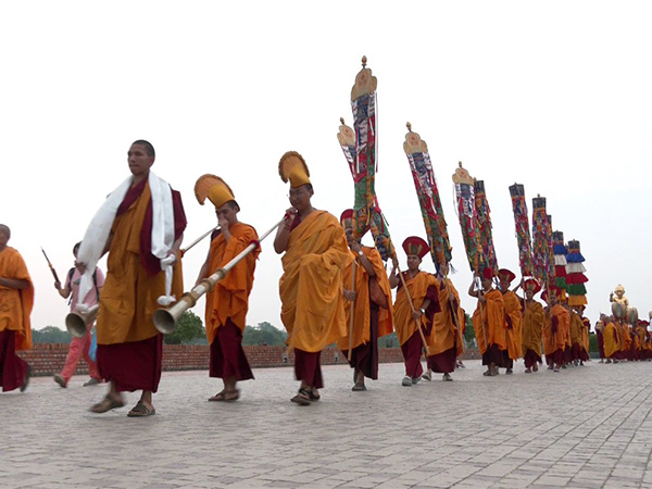 Thousands of Buddhists celebrate Gautam Buddha's birth anniversary in Lumbini