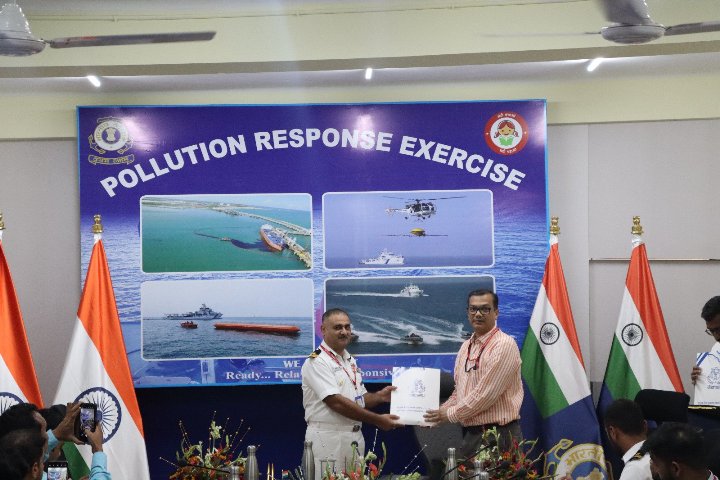 Indian Coast Guard Holds Pollution Response Seminar and Mock Drill in Haldia
