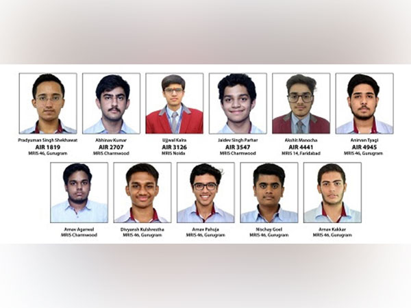 JEE Advanced Results 2023: Student Prodigies at Manav Rachna International Schools Showcase Exemplary Rankings