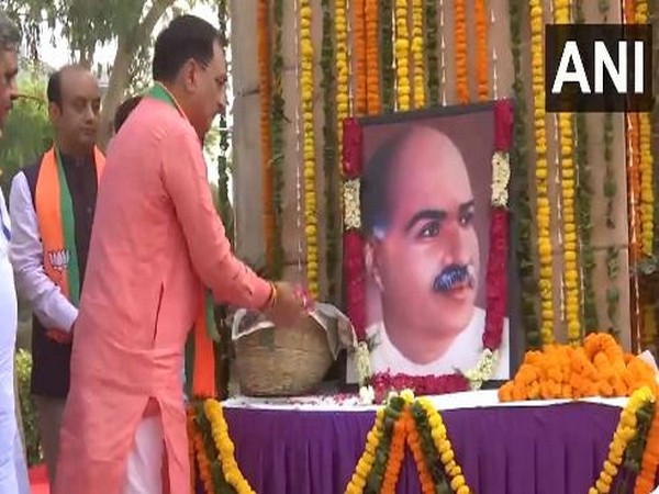 BJP's Delhi chief Virendra Sachdeva, Sudhanshu Trivedi and others pay tribute to Syama Prasad Mookerjee on death anniversary