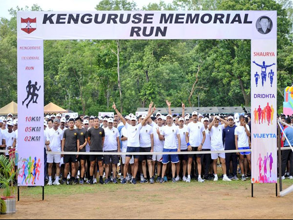 Nagaland: Kenguruse Memorial Run held on silver jubilee of Kargil War victory