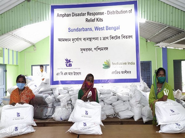 United Breweries Limited and Inclusive India Foundation Provide Relief Kits for Amphan Super Cyclone Victims in Sunderbans, West Bengal