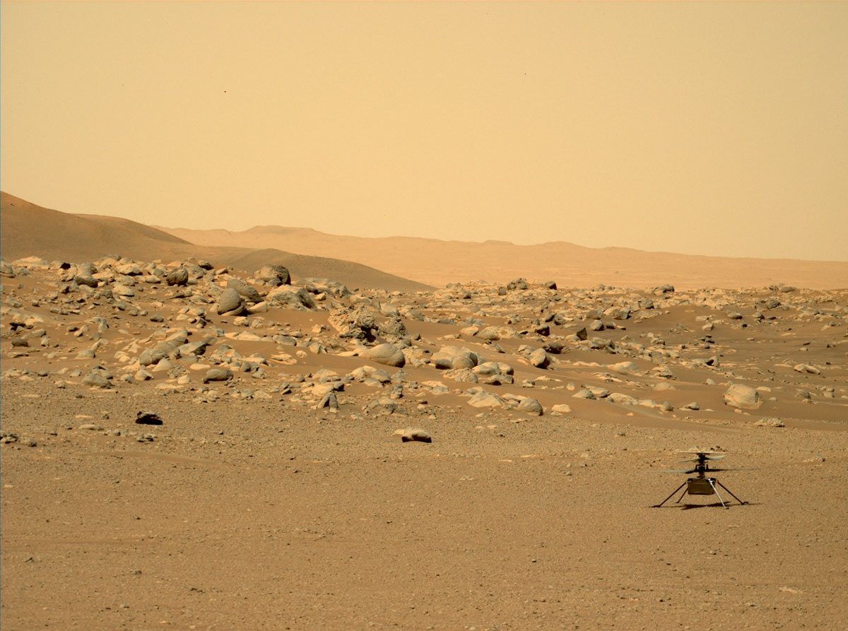 NASA's tiny Mars Helicopter completes Flight 33 on the Red Planet
