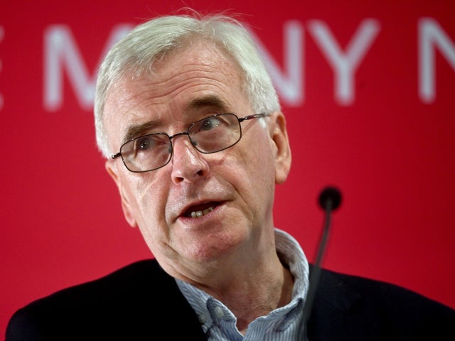 Labour's McDonnell says broadband plan is the limit of nationalisation plans