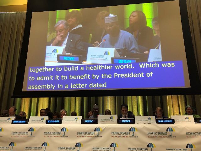 UN chief welcomes UHC declaration as landmark on journey to health for all