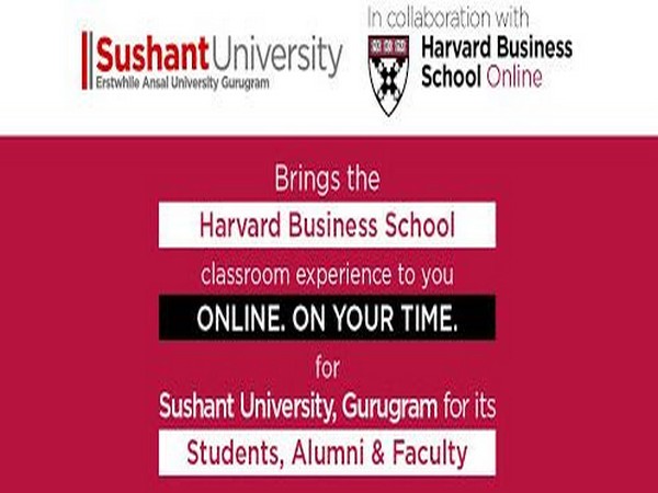 Sushant University collaborates with Harvard Business School Online