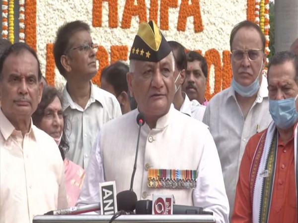 Union Minister VK Singh pays tribute to soldiers on 'Haifa Liberation Day'