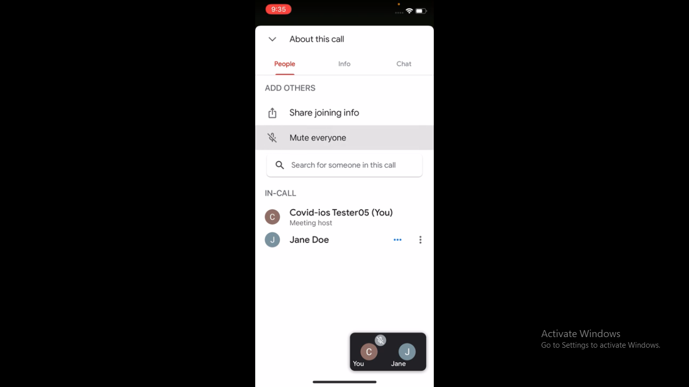 Google Meet "mute all" feature rolling out now on iOS