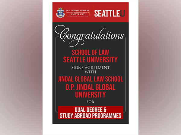 Seattle University School of Law Partners with O.P. Jindal Global University to provide global opportunities for Law students 