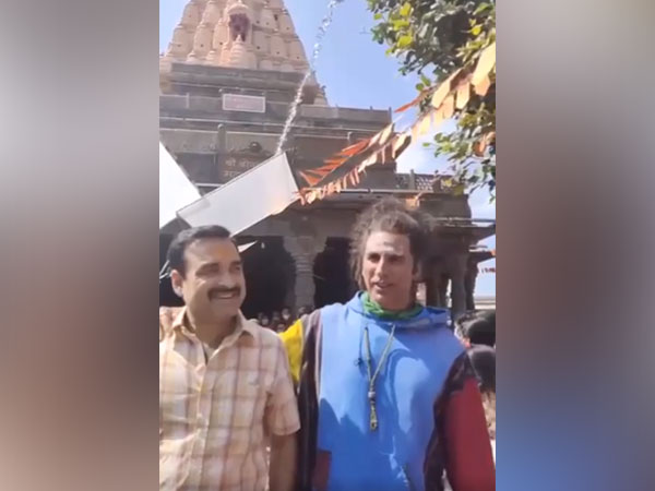 Akshay Kumar shares glimpse of 'OMG 2' set in Ujjain