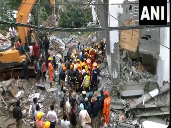 Tragic Building Collapse Amidst Bengaluru Rains: One Dead, Many Feared Trapped