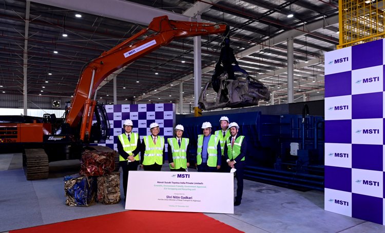 Nitin Gadkari inaugurates vehicle scrapping and recycling facility set up by MSTI