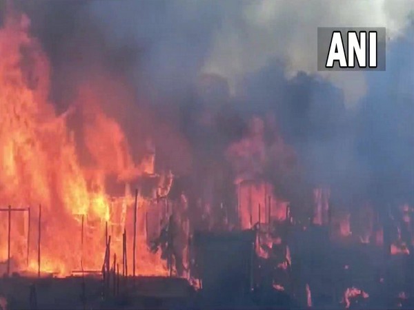 Almost 100 houses gutted in massive blaze in Karbi Anglong