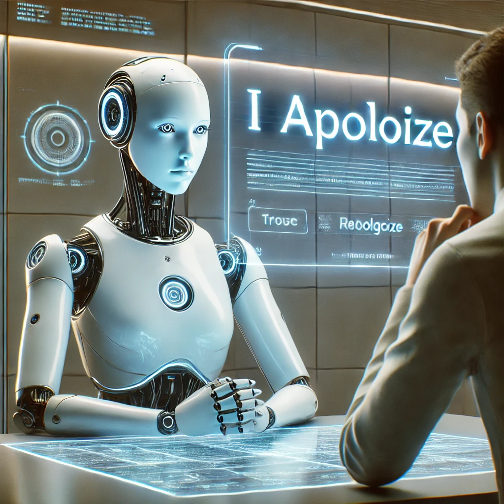 Can AI say 'Sorry'? Role of apologies in building human-machine trust