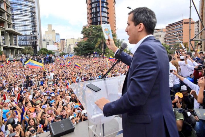 Majority of EU nations recognise opposition leader Juan Guaido Venezuela president