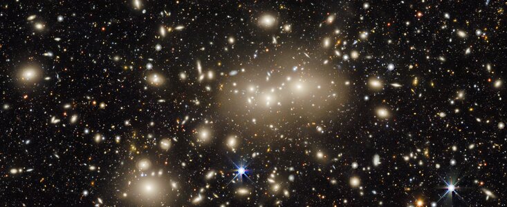 Universe teeming with galaxies in new two-dimensional map of the sky 