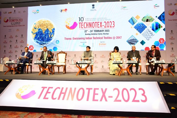 Technical textiles to be strong pillar of India's growth: Piyush Goyal at Technotex 2023