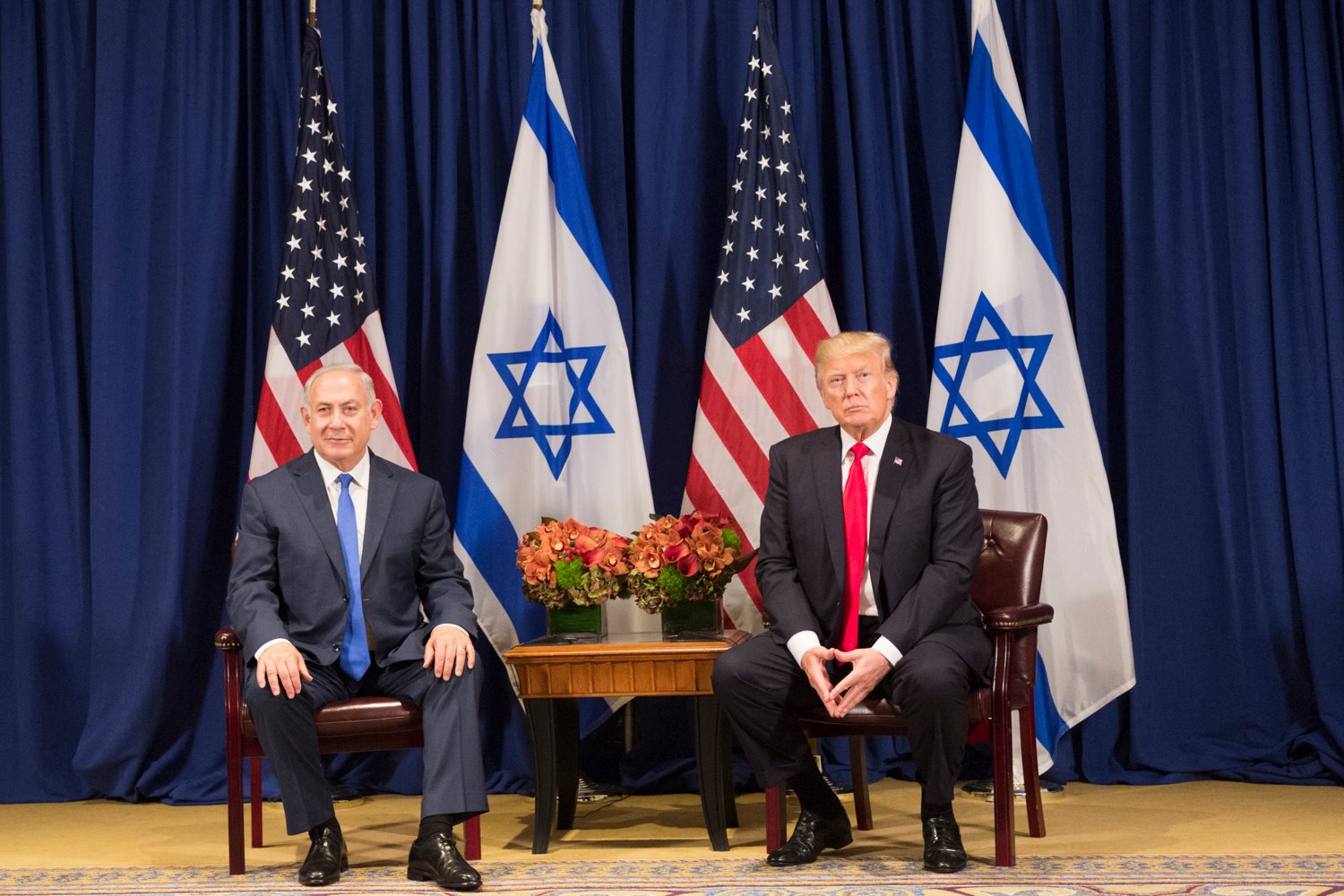 Donald Trump congratulates Netanyahu on being re elected as Israel PM