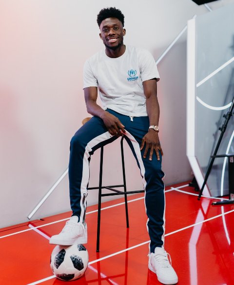 UNHCR appoints Alphonso Davies as Global Goodwill Ambassador