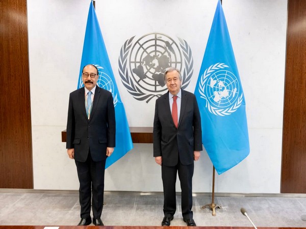 Foreign Secretary Shringla meets UN chief at United Nations Headquarters, discuss Afghanistan, Myanmar issues