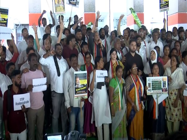 Congress stages protest in Hyderabad over Surat court's verdict against Rahul Gandhi