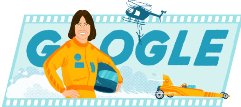 Google doodle celebrates birthday of Kitty O'Neil: The deaf daredevil & rocket-powered vehicle driver