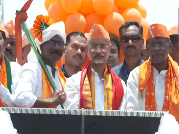 Telangana: BJP leader Boora Narsaiah Goud files nomination from Bhuvanagiri Lok Sabha seat