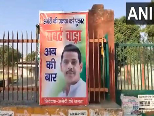 Posters of Robert Vadra surface in Amethi amid speculation over Congress' candidate for LS polls 2024