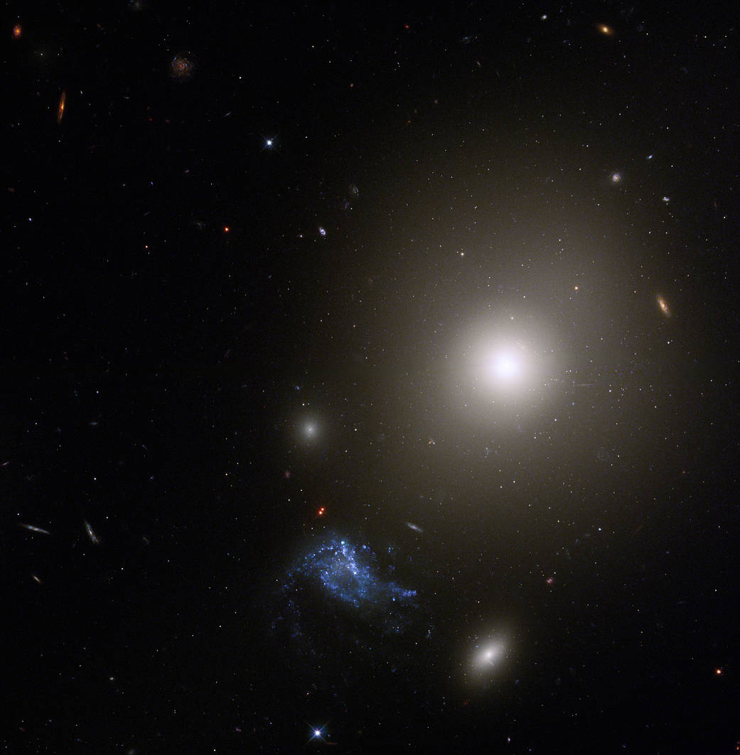 Check out this striking galaxy pair captured by Hubble telescope