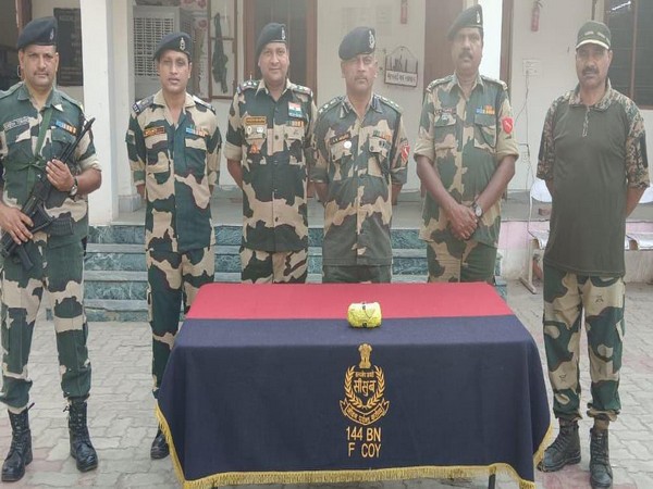 BSF recovers packet of suspected heroin in Punjab's Amritsar