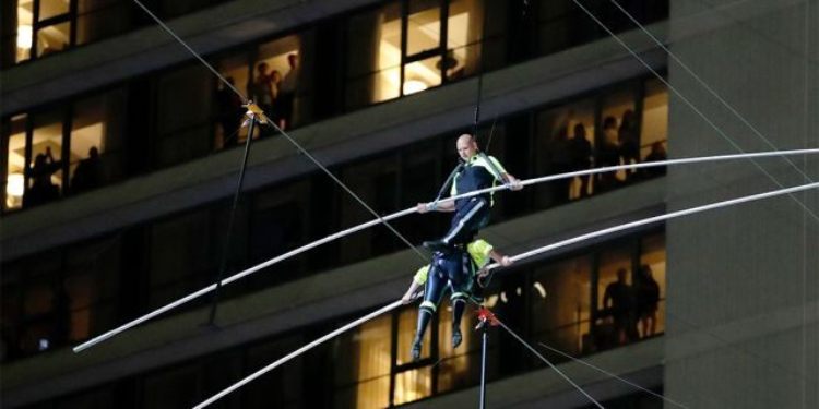 'I could fall to my death:' tightrope walker Wallenda readies to cross active volcano