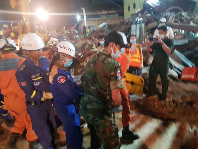 Cambodia building collapse death toll hits 36 as rescue called off