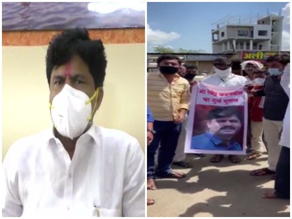 BJP MLC says Sharad Pawar is coronavirus for Maharashtra; NCP workers protest