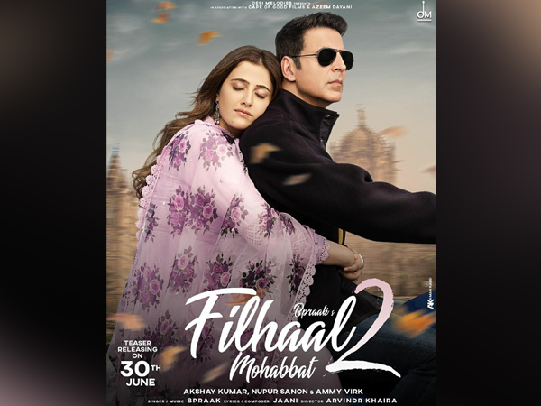 Akshay Kumar, Nupur Sanon unveil first look of their song 'Filhaal 2' 