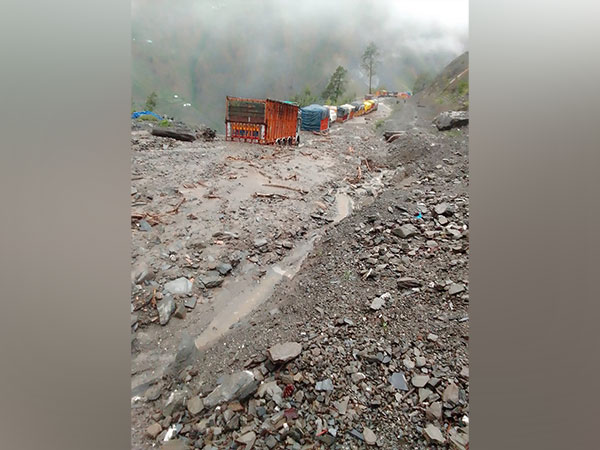 Shimla: NH-5 blocked after heavy rains, debris clearance underway: Official