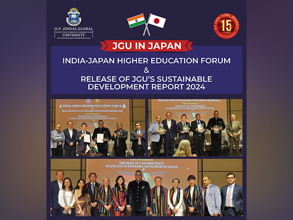 JGU's Sustainable Development Report 2024 Released in Tokyo at the India-Japan Higher Education Forum