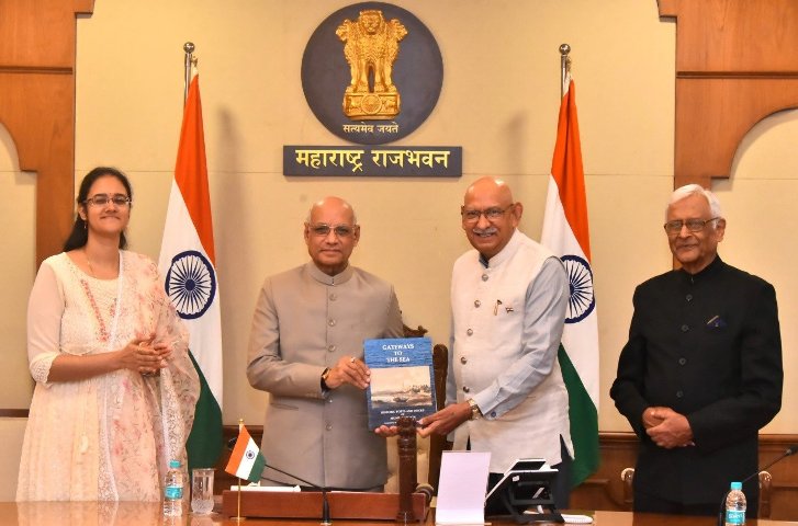 Maharashtra Governor Releases Book on Historic Ports and Docks of Mumbai Region