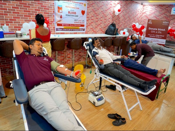 Guwahati Airport officials organise blood donation camp