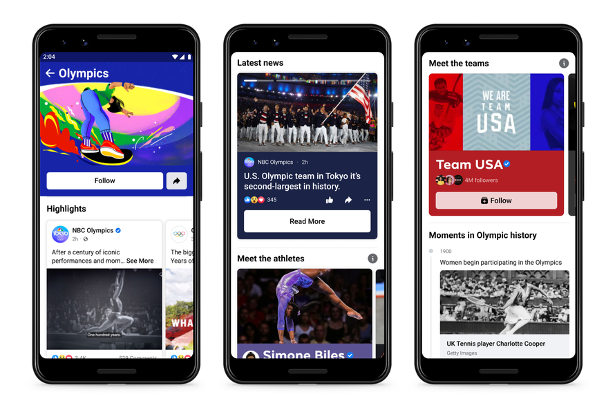 New Facebook, WhatsApp features to connect users to Olympics