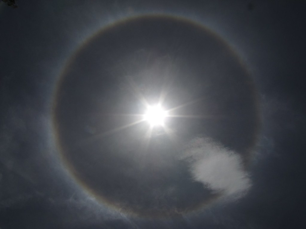 Rainbow-coloured sun halo sighted in Dehradun