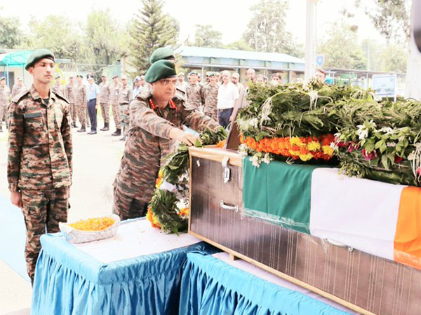 Solemn Ceremony Honors Fallen Soldier L/Nk Subhash Chander in Jammu