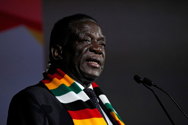 Zimbabwe's Mnangagwa makes sweeping changes to top civil service