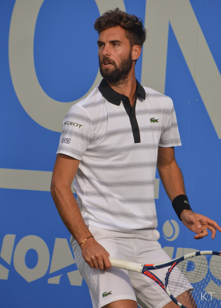 Tennis-Paire wins but admits mixed COVID-19 test results have mentally drained him