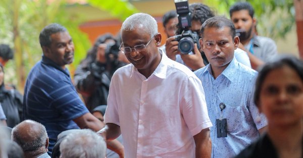 Maldives currently going through peaceful transition of power to Solih: Naseer