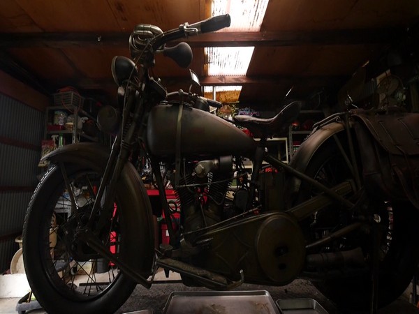 People in Japan preserves vintage motorcycles