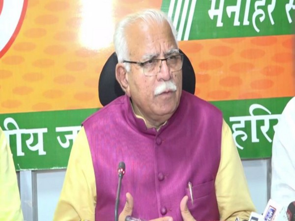 Haryana CM Manohar Lal Khattar leading by 4588 votes after first round of counting
